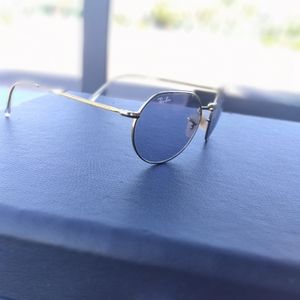 RayBans/Gold/Sunglasses